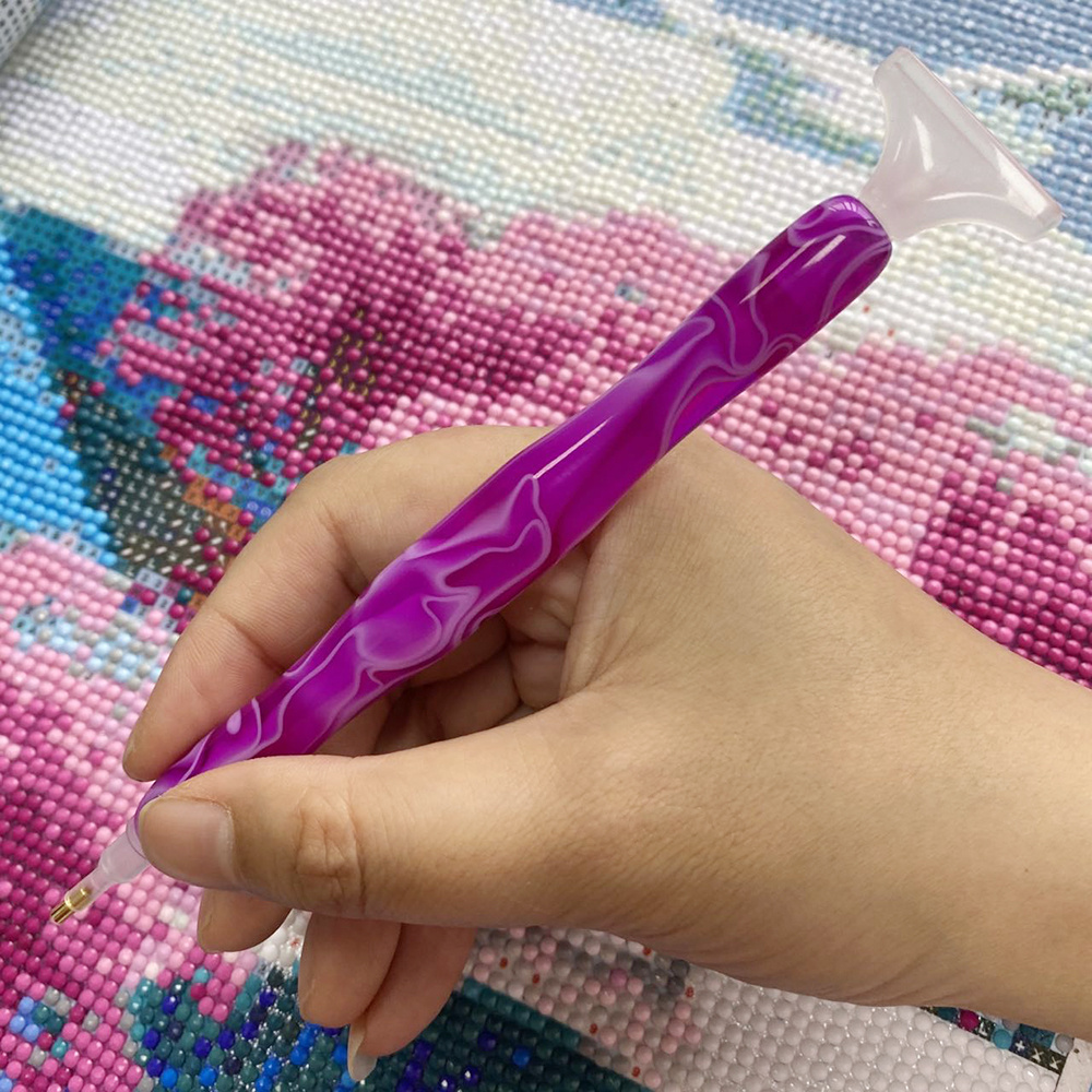 Kleurrijke harsdiamant schilde - Resin Art Workshop recensie en prijs