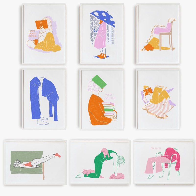 Moderne minimalistische lijnte - Resin Art Book recensie en prijs
